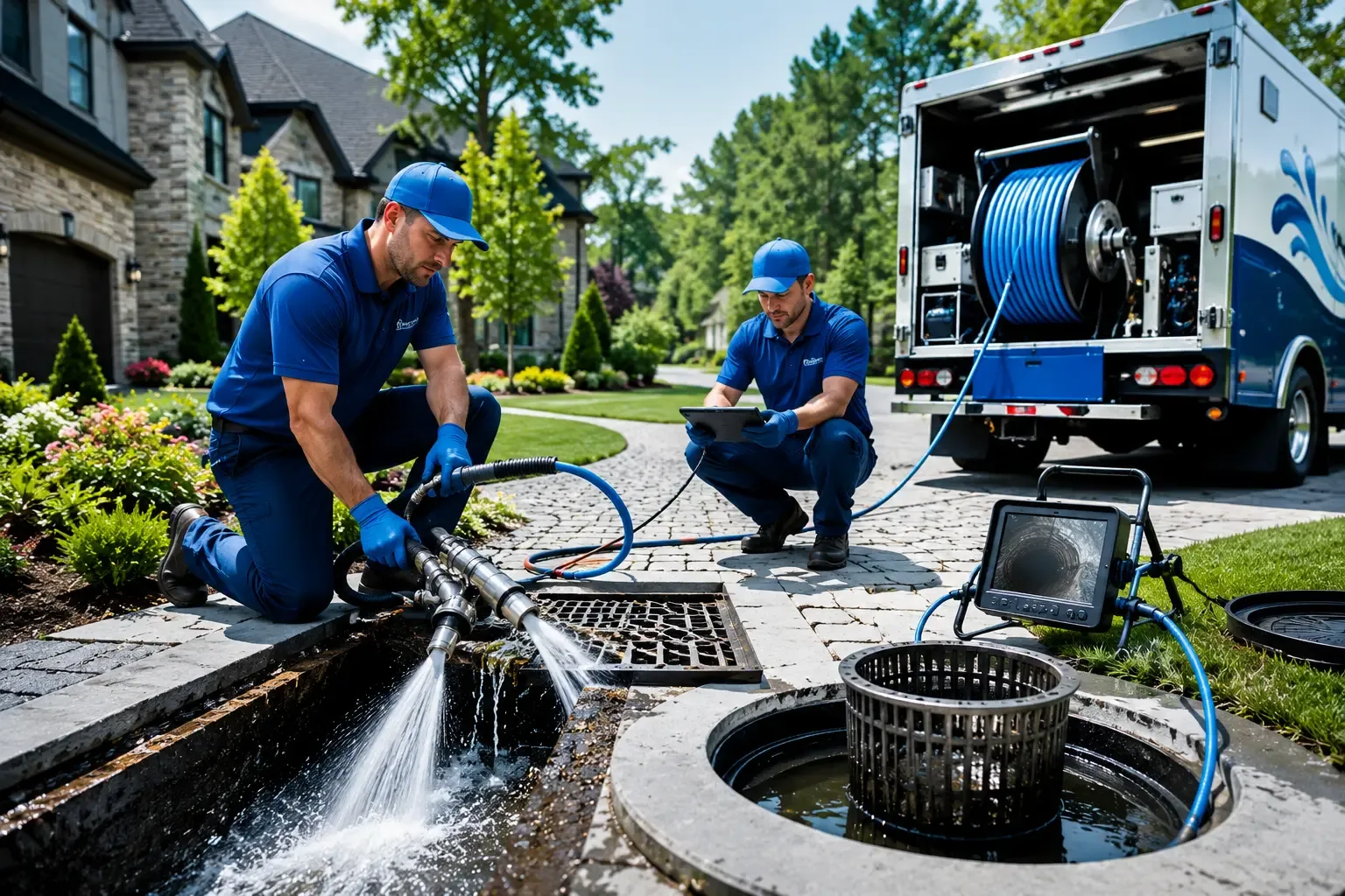 Local outdoor drain cleaning professionals in Franklinville, NY